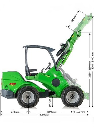 Avant 745 Kuormaaja